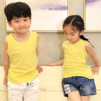 Βαμβακερό μπλουζάκι για αγόρια και κορίτσια σε διάφορα χρώματα