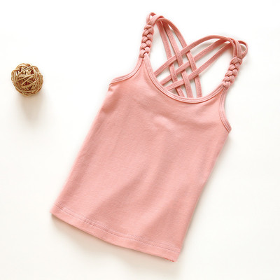 Παιδικό καθημερινό αμάνικο  για κορίτσια σε διάφορα χρώματα