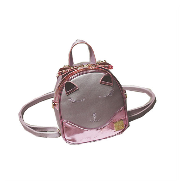 Μοντέρνο παιδικό σακίδιο  με 3D διακοσμήσεις για κορίτσια