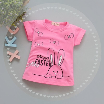 Παιδικό t-shirt για κορίτσια σε διάφορα χρώματα με εκτύπωση