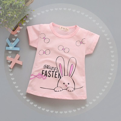 Παιδικό t-shirt για κορίτσια σε διάφορα χρώματα με εκτύπωση