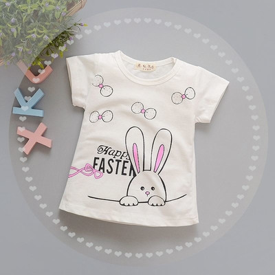 Παιδικό t-shirt για κορίτσια σε διάφορα χρώματα με εκτύπωση