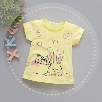 Παιδικό t-shirt για κορίτσια σε διάφορα χρώματα με εκτύπωση