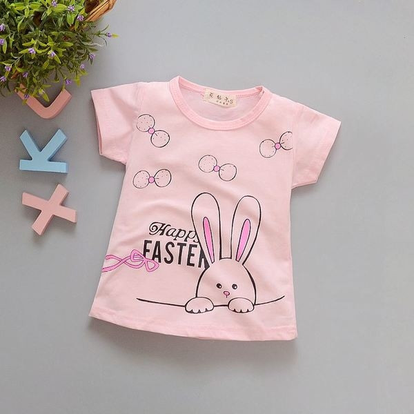 Παιδικό t-shirt για κορίτσια σε διάφορα χρώματα με εκτύπωση