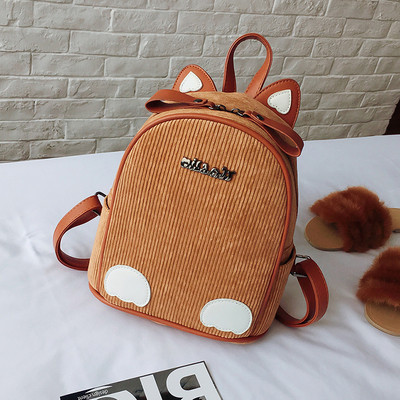 Rucsac pentru copii cu decor 3D pentru fete in mai multe culori