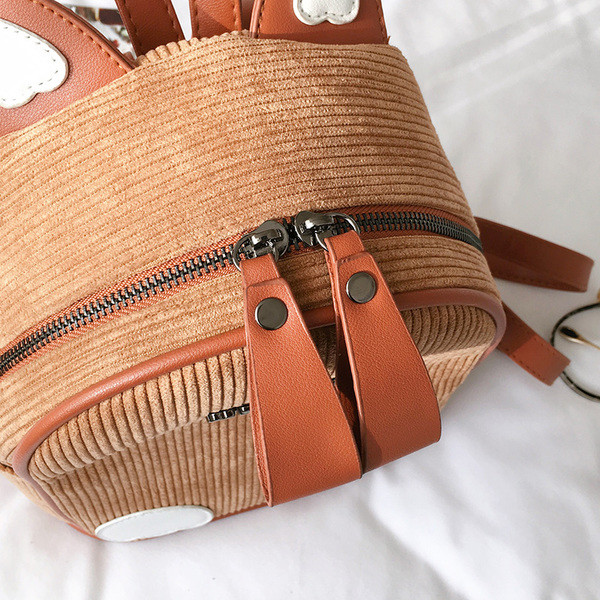 Rucsac pentru copii cu decor 3D pentru fete in mai multe culori