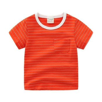 Παιδικό ριγέ μπλουζάκι για αγόρια σε διάφορα χρώματα