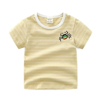 Παιδικό ριγέ μπλουζάκι για αγόρια σε διάφορα χρώματα
