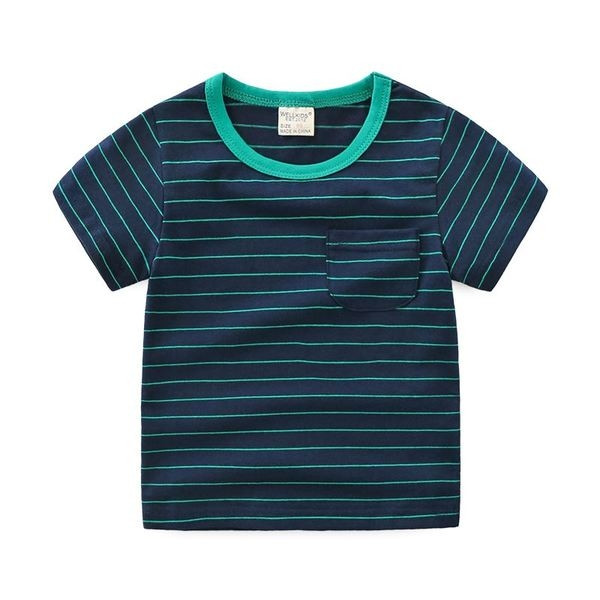 Tricou cu dungi pentru copii pentru baieti in mai multe culori