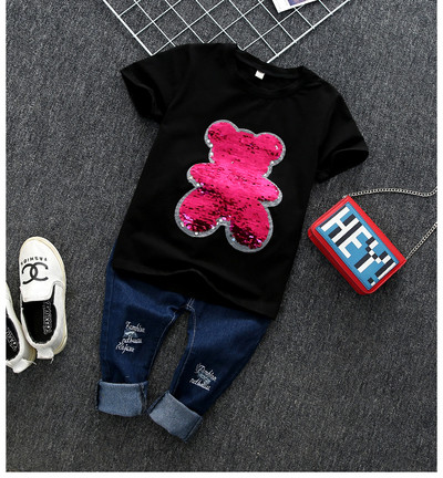 Παιδικό t-shirt για κορίτσι με πούλιες σε διάφορα μοντέλα