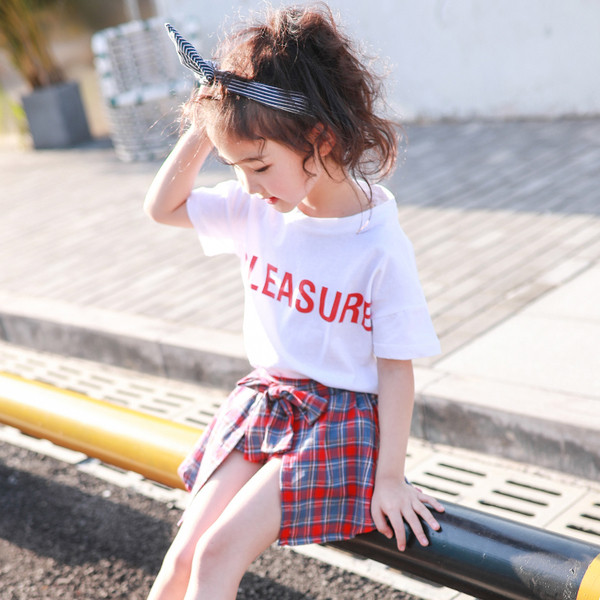 Set modern pentru copii pentru o fata in doua culori