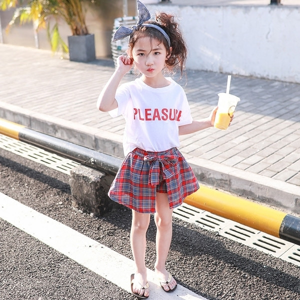 Set modern pentru copii pentru o fata in doua culori