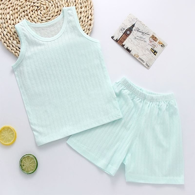 Παιδικό σετ για κορίτσια και αγόρια σε λευκό με εκτύπωση