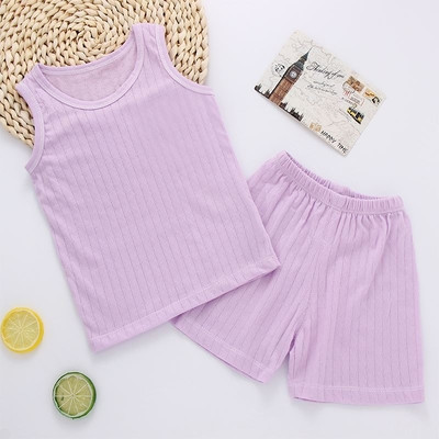 Παιδικό σετ για κορίτσια και αγόρια σε λευκό με εκτύπωση