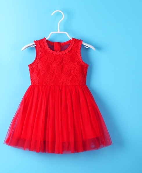 Μοντέρνο παιδικό φόρεμα με τούλι και κορδέλα στην πλάτη  σε διάφορα χρώματα