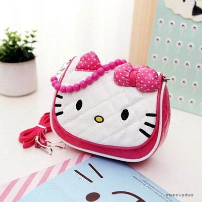 Τσάντα παιδική με μακρά λαβή και 3D διακοσμητικά σε διάφορα μοντέλα