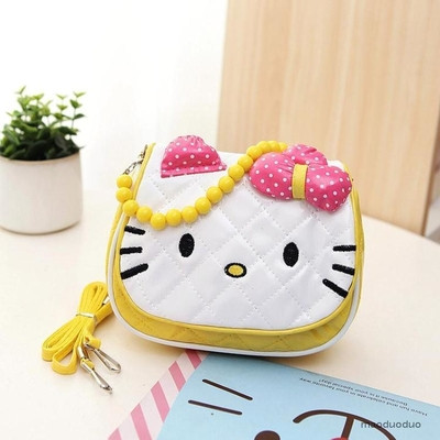 Τσάντα παιδική με μακρά λαβή και 3D διακοσμητικά σε διάφορα μοντέλα