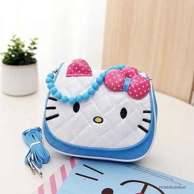 Τσάντα παιδική με μακρά λαβή και 3D διακοσμητικά σε διάφορα μοντέλα