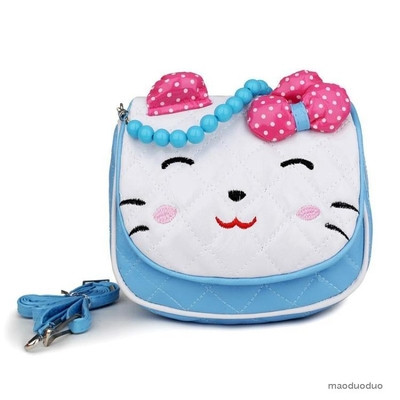 Τσάντα παιδική με μακρά λαβή και 3D διακοσμητικά σε διάφορα μοντέλα