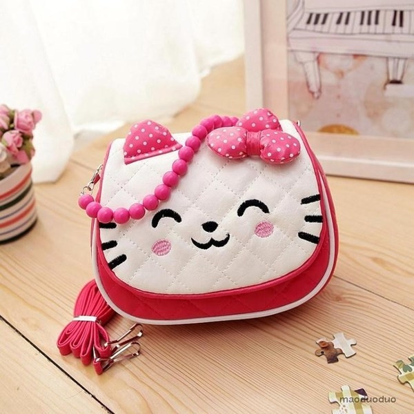 Τσάντα παιδική με μακρά λαβή και 3D διακοσμητικά σε διάφορα μοντέλα