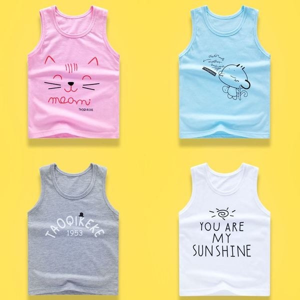 Παιδικό μπλουζάκι για κορίτσια και αγόρια σε διάφορα χρώματα με επιγραφή και εκτύπωση