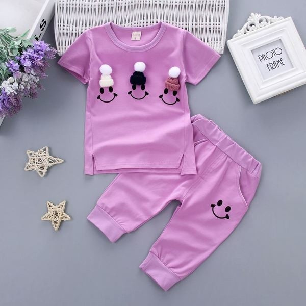 Παιδικό σετ σε διάφορα χρώματα με 3D διακόσμιση 