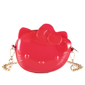 Ενδιαφέρουσα τσάντα σιλικόνηςν με αλυσίδα σε διαφορετικά χρώματα