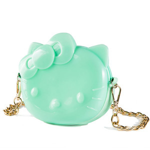 Ενδιαφέρουσα τσάντα σιλικόνηςν με αλυσίδα σε διαφορετικά χρώματα