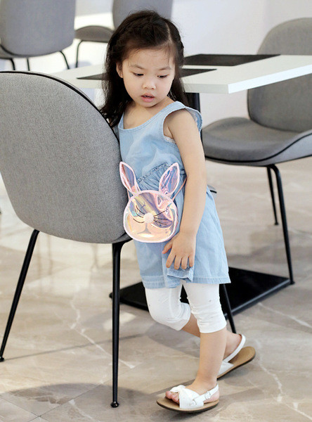 Μικρή παιδική τσάντα  με 3D διακοσμήσεις για κορίτσια