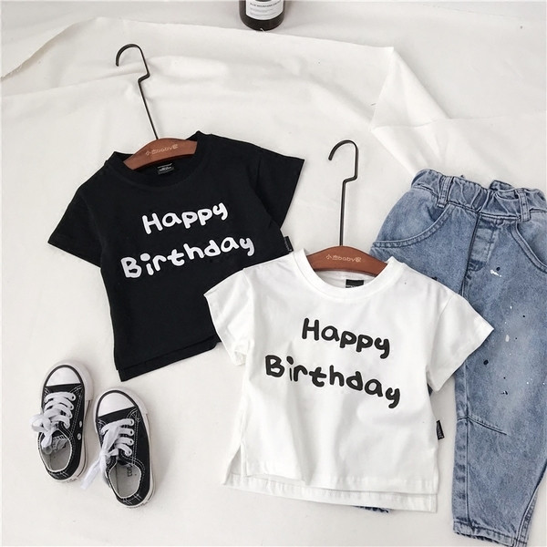 Παιδικό μπλουζάκι με άσπρο και μαύρο χρώμα  κατάλληλο για αγόρια και κορίτσια