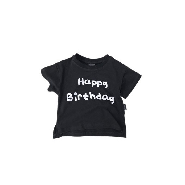 Παιδικό μπλουζάκι με άσπρο και μαύρο χρώμα  κατάλληλο για αγόρια και κορίτσια