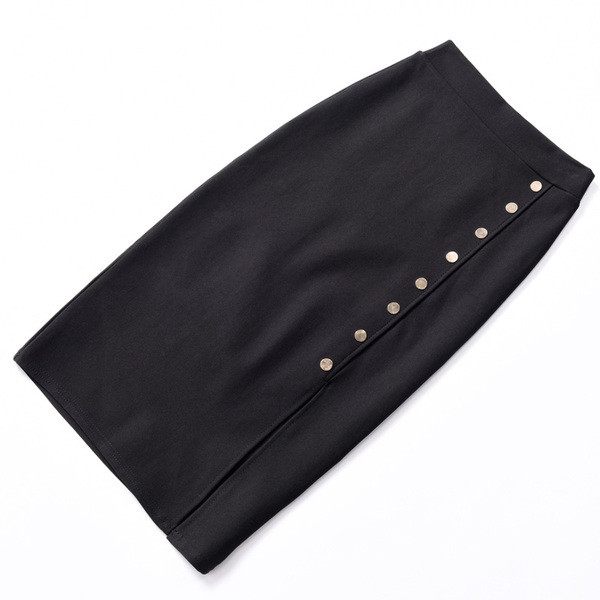 Μακρύ γυαικεία  κομψή φούστα  με μια σχισμή στο πλάι