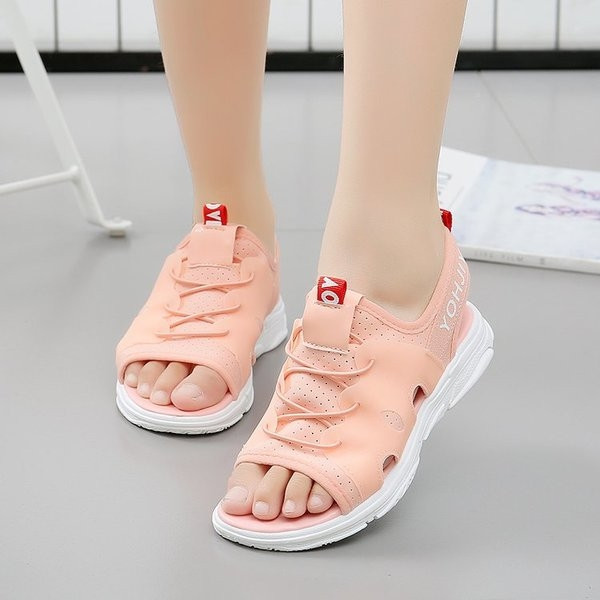 Παιδικά άνετα σανδάλια για κορίτσια σε τρία χρώματα