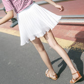 Fusta scurta dama in doua culori