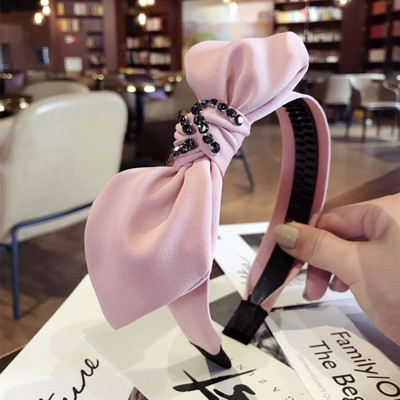 Bandă de păr de damă elegantă cu decor de paiete în mai multe culori