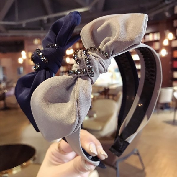 Bandă de păr de damă elegantă cu decor de paiete în mai multe culori