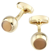 Butoni din aur și argint cu pietre