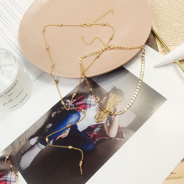 Γυναικέιο κομψό κολιέ τσόκαρ  