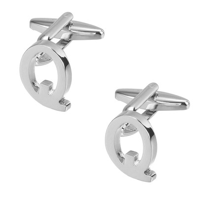 Butoni de argint cu simboluri latine