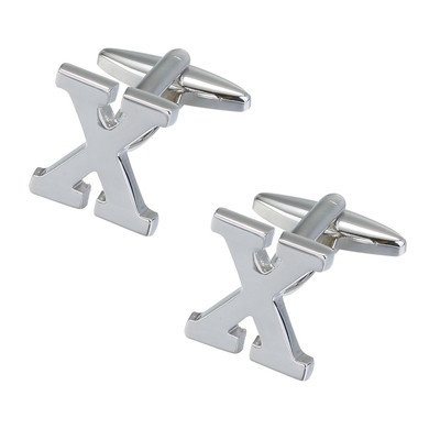 Butoni de argint cu simboluri latine