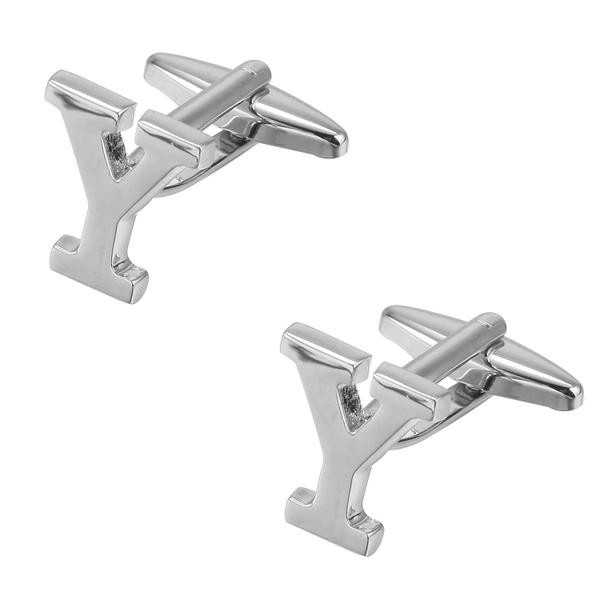 Butoni de argint cu simboluri latine