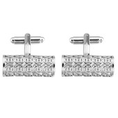 Ασημένια μανικετόκουμπα