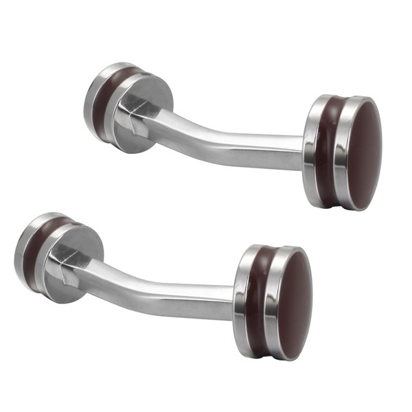 Κομψά ανδρικά μανικετόκουμπα σε χρυσό και ασημί χρώμα