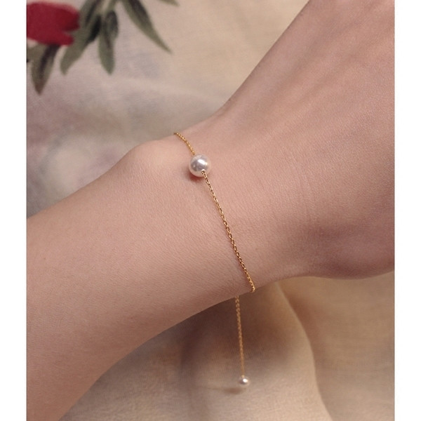 Γυναικείο βραχιόλι με μαργαριτάρια