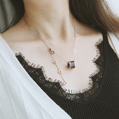 Colier modern de dama in diferite culori