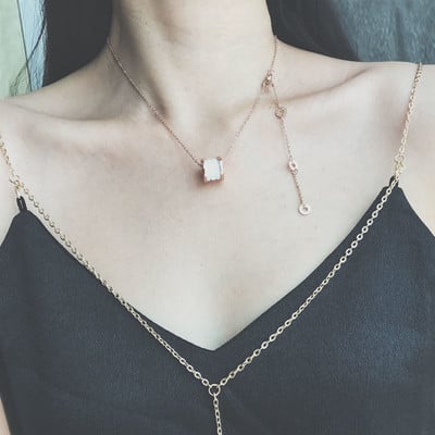 Colier modern de dama in diferite culori