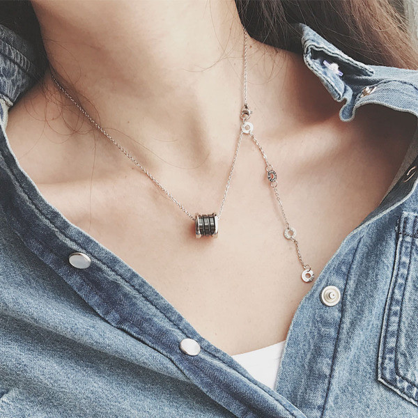 Colier modern de dama in diferite culori