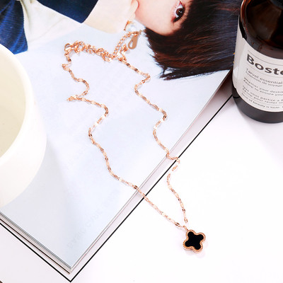 Colier stilat de dama cu piatra in mai multe modele