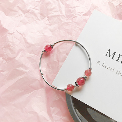 Bratara delicata de dama placata cu argint