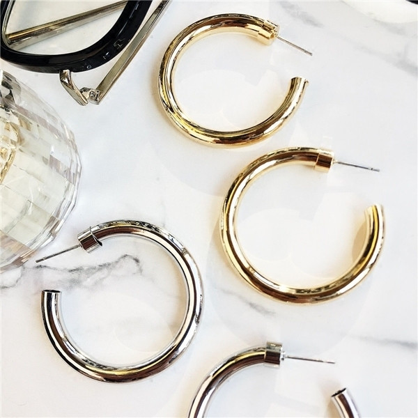 Cercei dama in doua culori - Inele